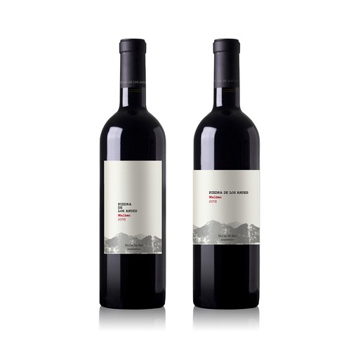 Malbec Wine Label for an Argentinian Winery Design by Bogoje Bojovic
