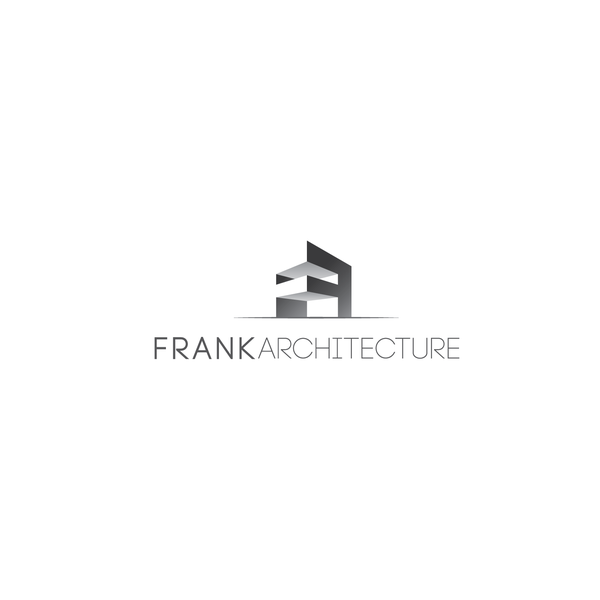 Create an aestetically pleasing Architects logo in text only or text and image