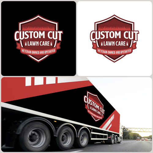 Professional lawn care company needs a “clean cut” logo to start their business! Design by Bolomelek™