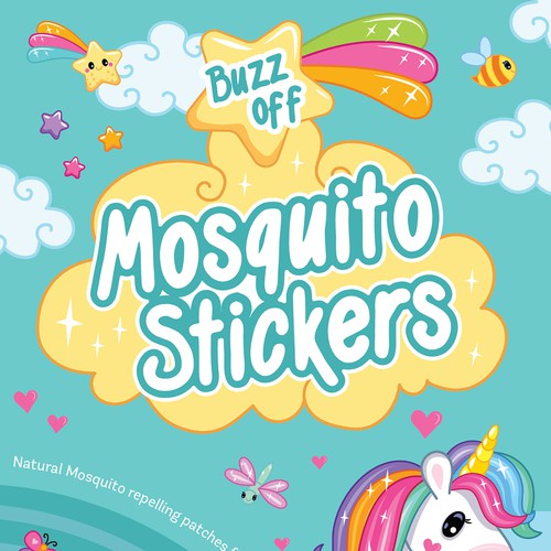 Mosquito repellent patches for Kids Design by CUPEDIUM