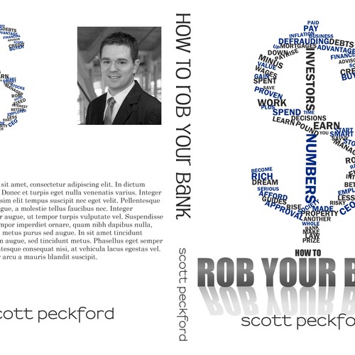 How to Rob Your Bank - Book Cover Design por vision 22