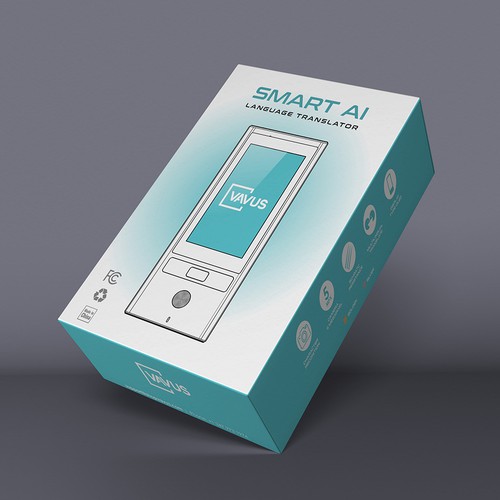 Design a great package for a Language Translator device Design por diviart