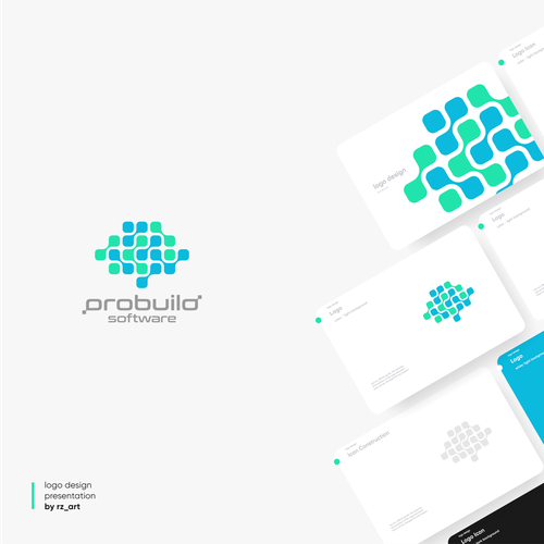 Powerful, Professional & Clean Logo for a technology company Design by rz_art