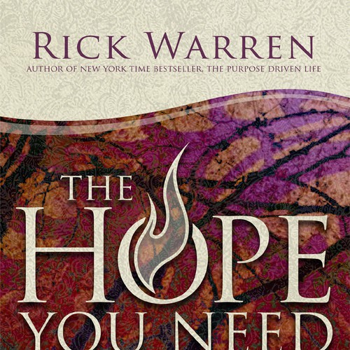 Design Rick Warren's New Book Cover Design von rl72