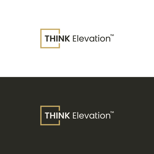 "Premium Logo for THINK Elevation™ — A Global Thought Leadership & Media Brand Built for Household Na" winning Logo design
