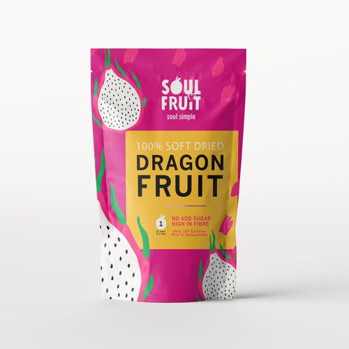 eye-catching packaging design for new health food product Design by AnaHola