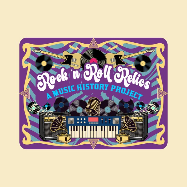 Rock n Roll Rellics Vintage Logo