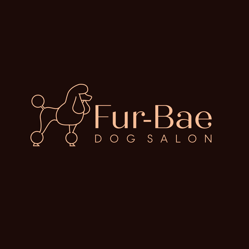 Design a logo/branding for Fur-Bae (slogan: Before Anything Else) luxury dog wellness/lifestyle biz Design by Luc99