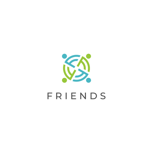 Friends a companionship company for all adults Design by GALAX PRO