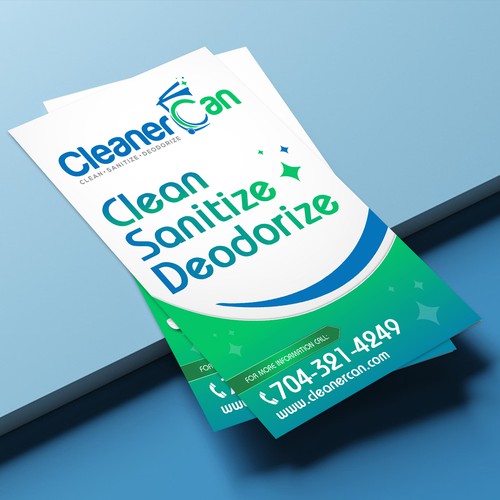 Design a Promotional Flyer for Our Trash Can Cleaning Business Design by Tanny Dew ❤︎