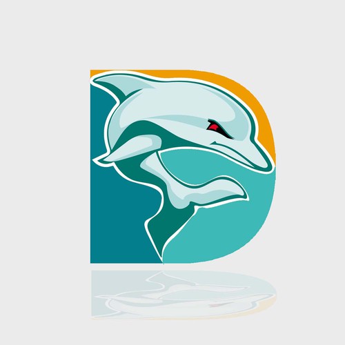 Design di 99designs community contest: Help the Miami Dolphins NFL team re-design its logo! di rymvnd