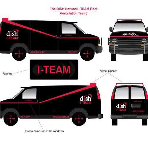 Diseño de V&S 002 ~ REDESIGN THE DISH NETWORK INSTALLATION FLEET de fsupatrick