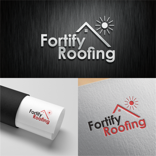 Designs | Fortify Roofing logo | Logo & brand identity pack contest
