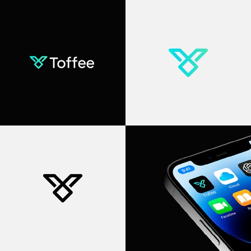 Design di modern fintech logo di Iconic UX