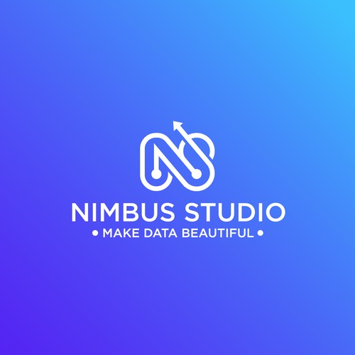 We need a startup logo for a dataviz design studio Design by NUR (LoGo)
