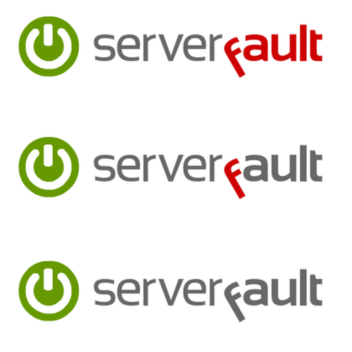 logo for serverfault.com Design por mjw.design