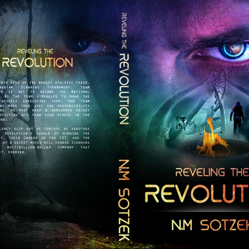 Designs Design an awesome cover for Science/sportsfiction novel