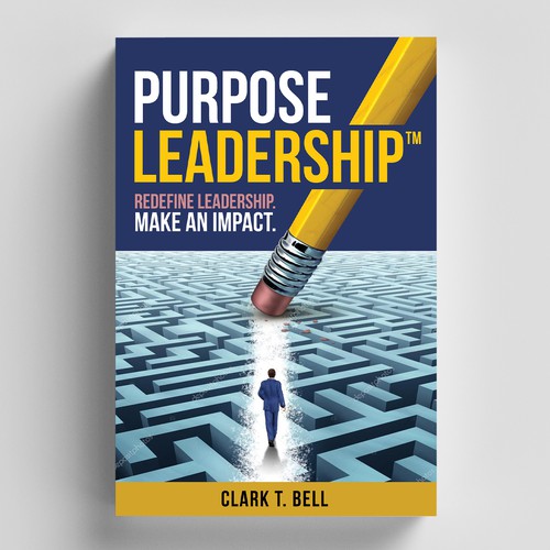 Purpose Leadership Book Cover Design by elQue.design