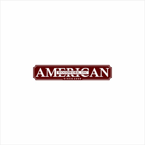 Design American Woodwork news a new logo di Logics Studio