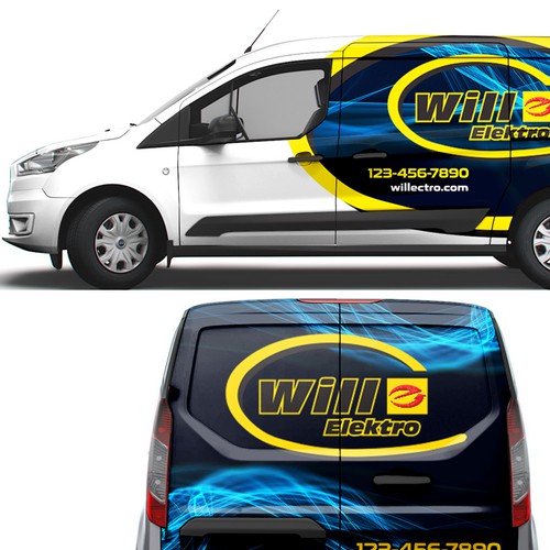 Car, truck or van wrap contest entry by creativeDibyendu99