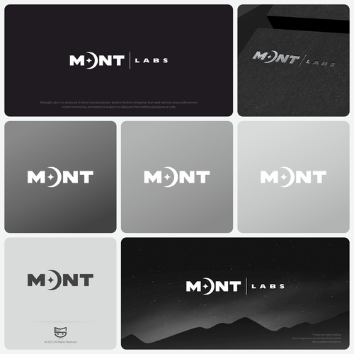 “Design the Future: Midnight Labs Logo Contest – Bold, Sleek, Iconic” Design by saky™