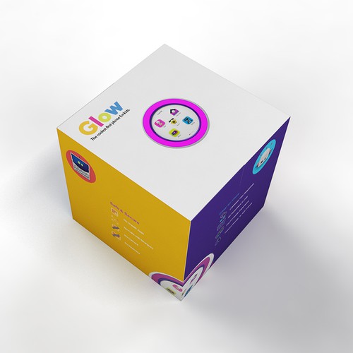 Packaging Design for Innovative New Kids Phone Product Diseño de danixid