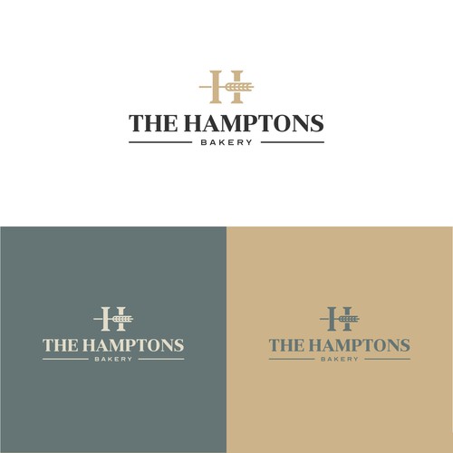 The Hamptons Bakery Logo Design by MF Designs ™