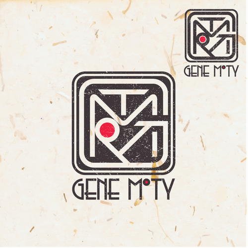 Create custom Vienna Secession Monogram style logo for and artist Diseño de AdinAB