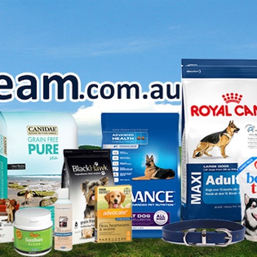 EASY facebook cover photo for an ONLINE PET STORE. Design by Grafikkstudio