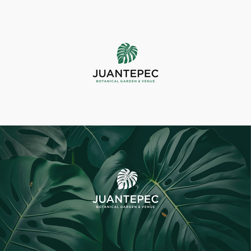 Botanical garden & Venue Logo creation (we would like to use the leaf as a cut out on a steel plaque (with holes in the  Design by MFinity DesignStudio