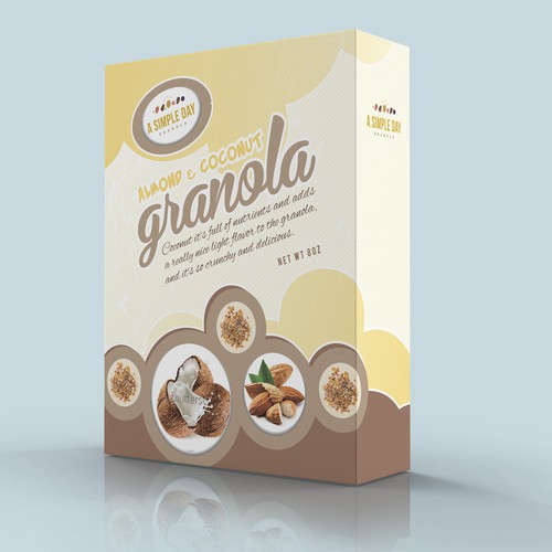 A Simple Day Granola Box Design Design by ilonaGi