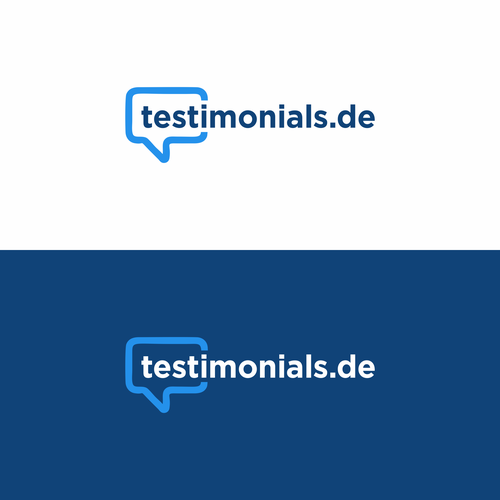 Create stunning logo for new testimonials.de company Design by king.99
