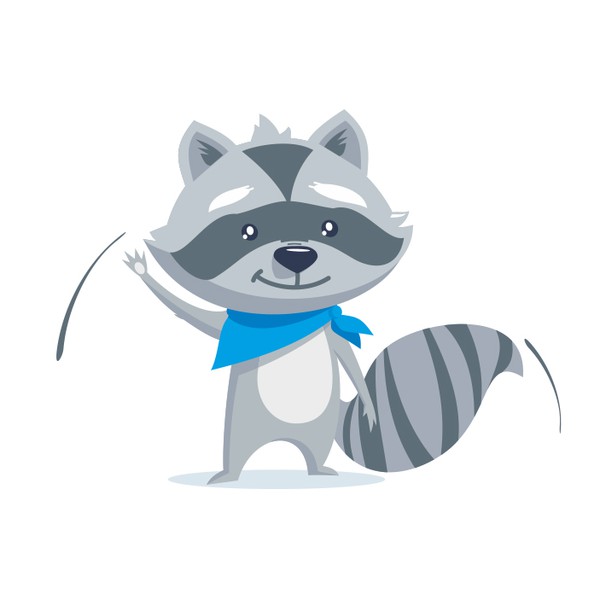 Design realizzato da Dmytro Shelko intitolato "Mascot concept for website and mobile app."