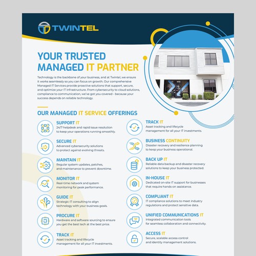 Twintel Service Advertisement Design by velvetmade