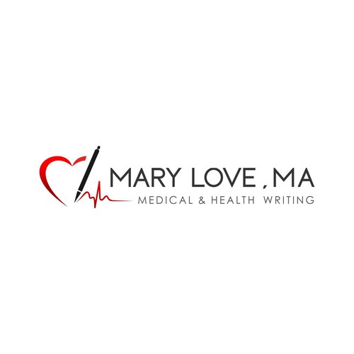 A friendly logo for a writer specializing in medicine & health Design by cozyme28^_^