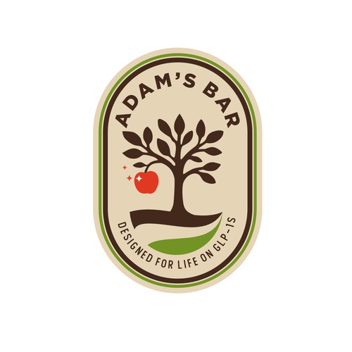 Adams Bar - Nutrition Bar for GLP1 patients Design by nindadian