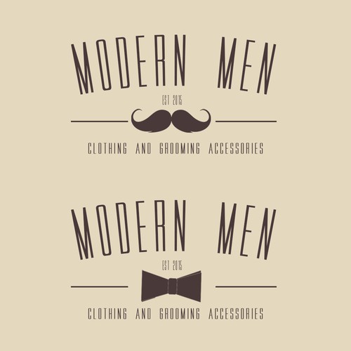 Manly, Retro-Modern Logo for Modern Men: A Subscription Box for the Modern Gentleman Design by W_I_R_E