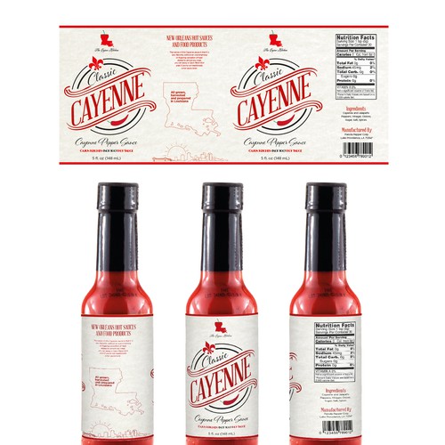 Private Label - Louisiana Cayenne Hot Sauce