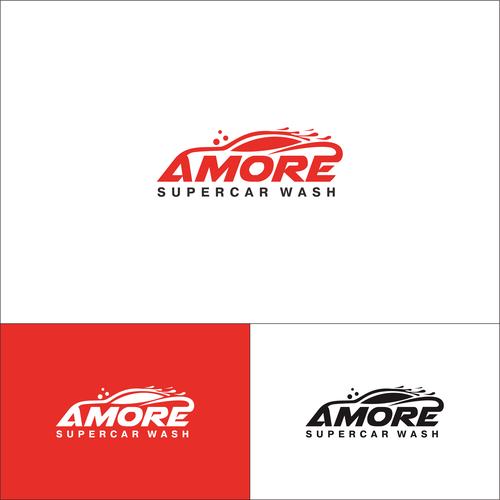 Logo for a car wash service., Logo design contest