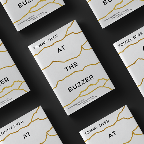 Book cover for inspirational, comeback story out of addiction into recovery! Design by AlienXPride