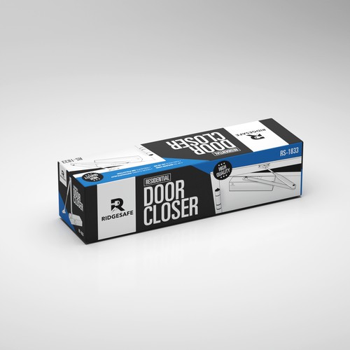 Design a Modern Packaging Design for Hardware Company (Door Closer) Design by Dem Ro