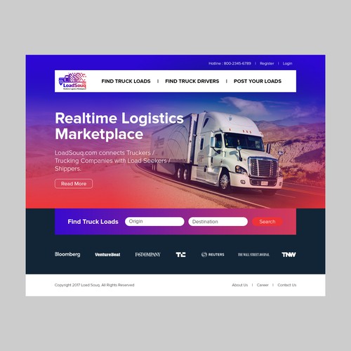 Home Page Website Design Design by rianhandrian