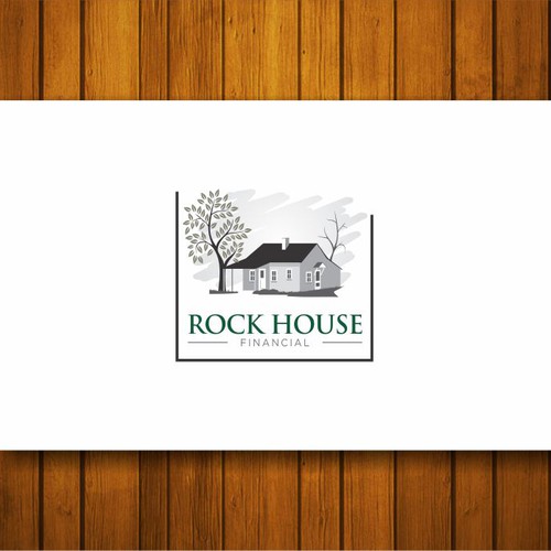 our iconic rock house built in 1880 needs a logo design Design by White Lily