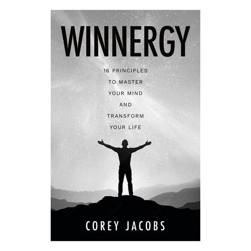 Design a sleek book cover for a man who wants to transform your mind and life! Design by Kukira Design