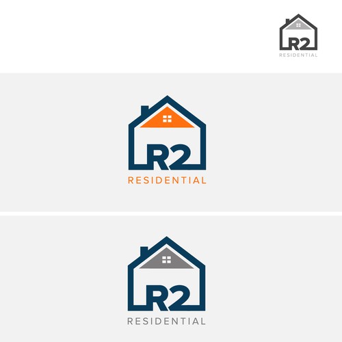 New Logo for R2 Residential Design by xX_PixelStudio_Xx