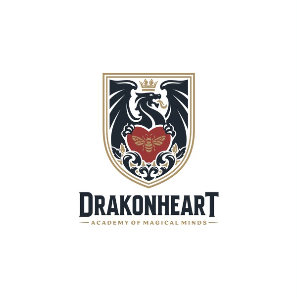 Drakonheart logo design