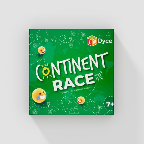 Continent Race - Kids Game -  Learn about the World! Design by Kate Design ❤️