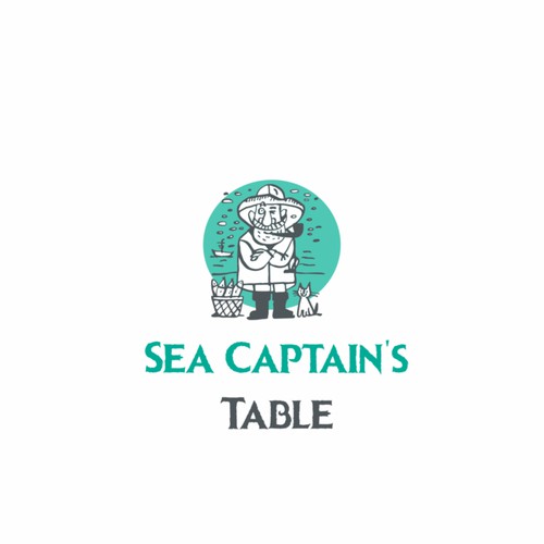 Sea Captain's Table Logo Design Design by apelsini