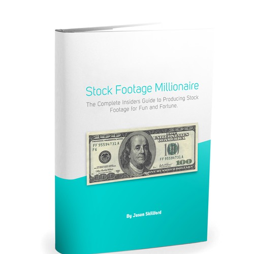 Eye-Popping Book Cover for "Stock Footage Millionaire" Design by 36negative