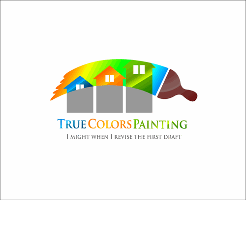Create a cool logo for a professional house painting company Logo